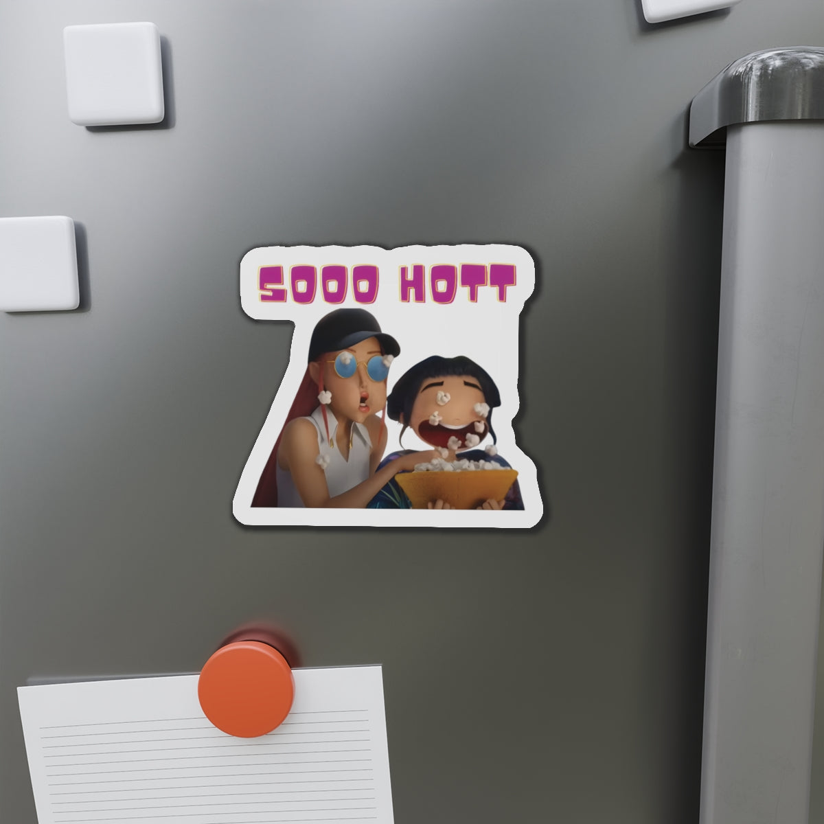 Kpop Demon Hunters Huntrix Mira And Zoey Soo Hott Magnet