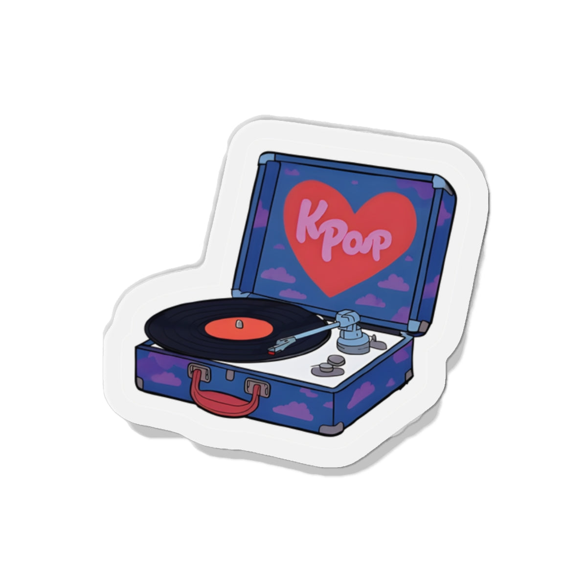 Kpop Record Player Magnet - Kpop General