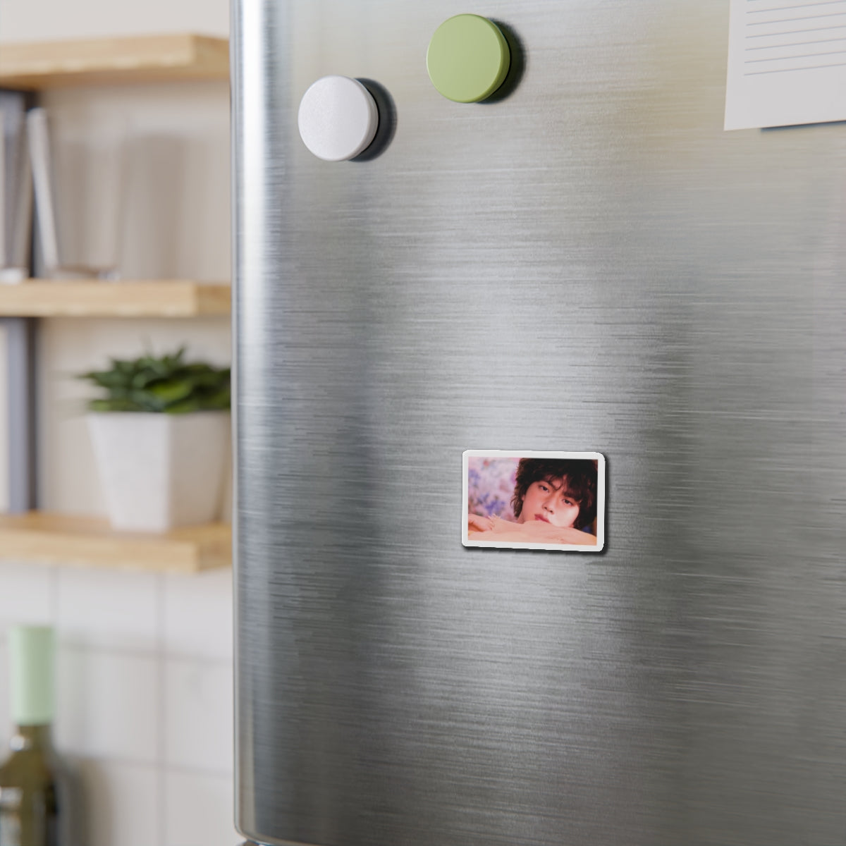 Kim SeokjinThe Astronaut Single Album With Freckles Jin Magnet