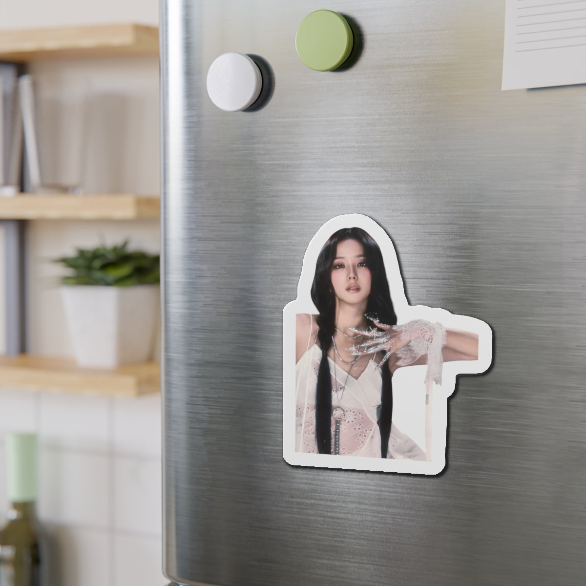 Jisoo Kim Blackppink Gift for Jisoo Fans Sooyas Magnet Design 3