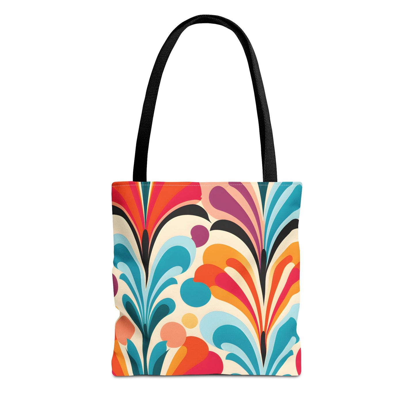 Retro Pattern Tote Bag Design 7