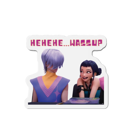 Kpop Demon Hunters Huntrix Zoey Saja Boys Mystery Zoeystery Fan Signing Magnet