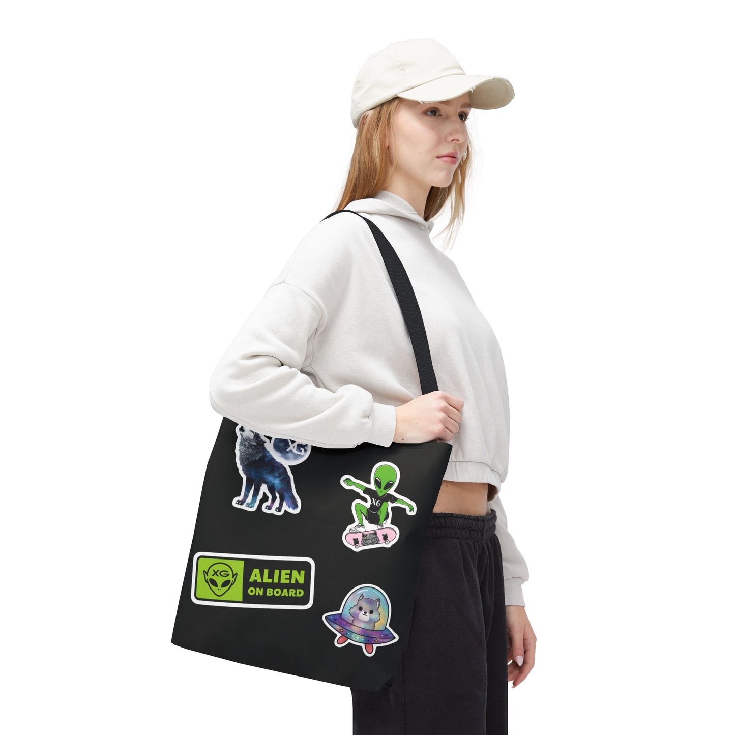 XG Sticker Tote Bag
