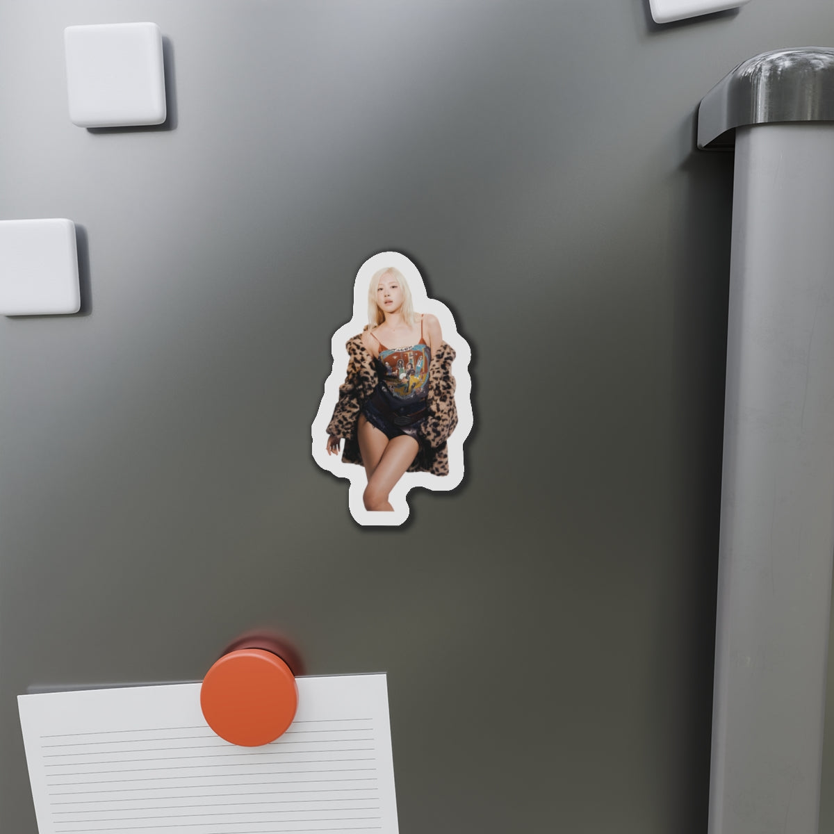 Rosé Park Blackppink Gift for Rosie Fans Magnet Design 7