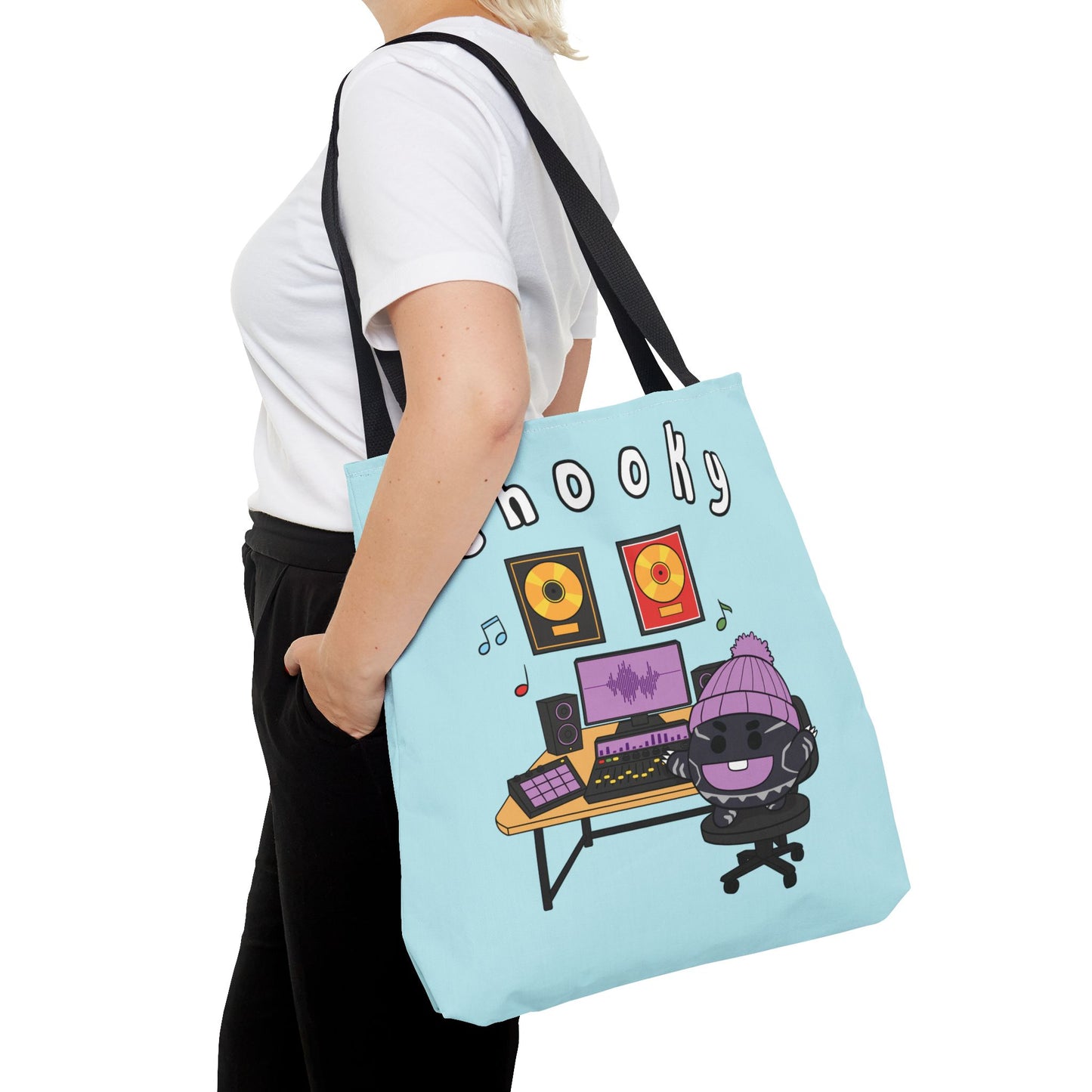 BT21 Shooky Blue Tote Bag Single Design
