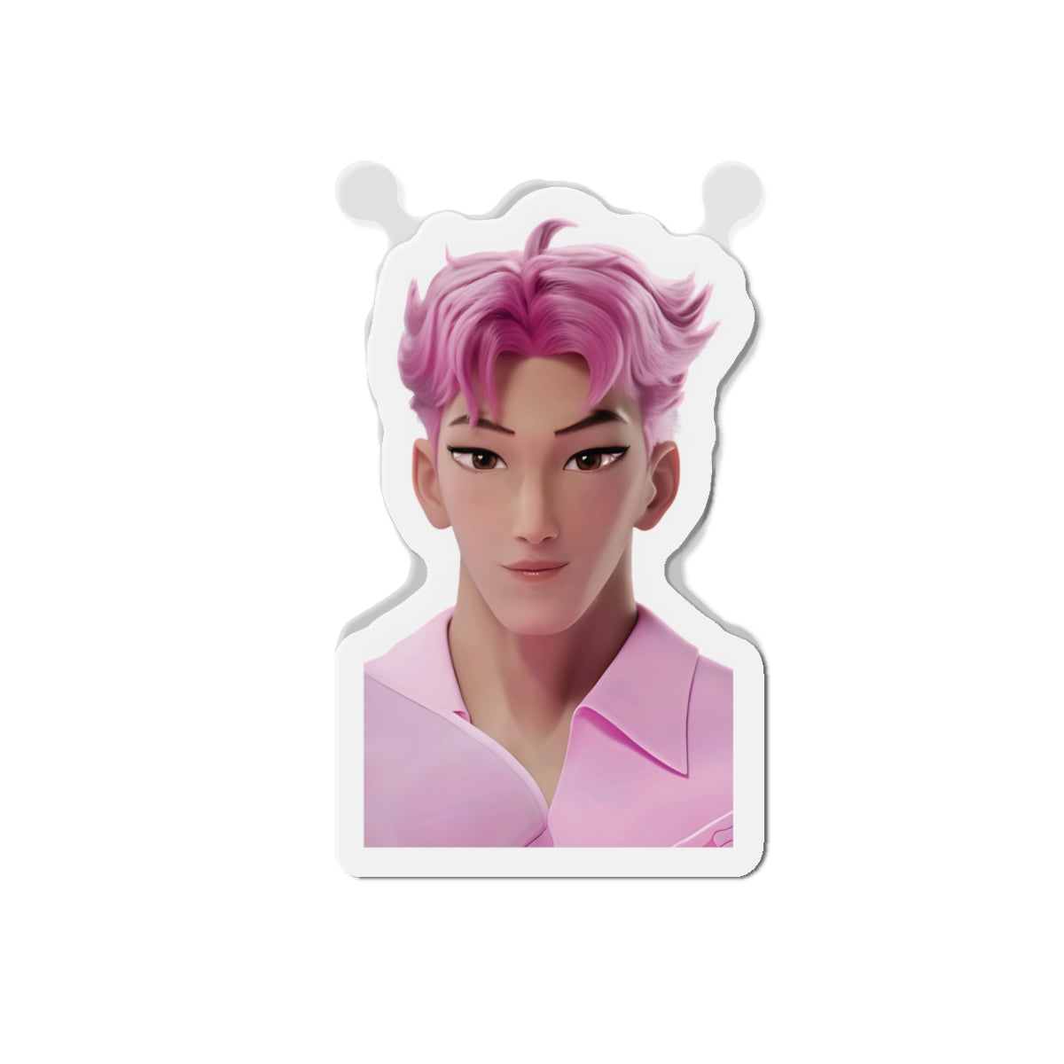 Kpop Demon Hunters Saja Boys Abby Saja Close Up Magnet