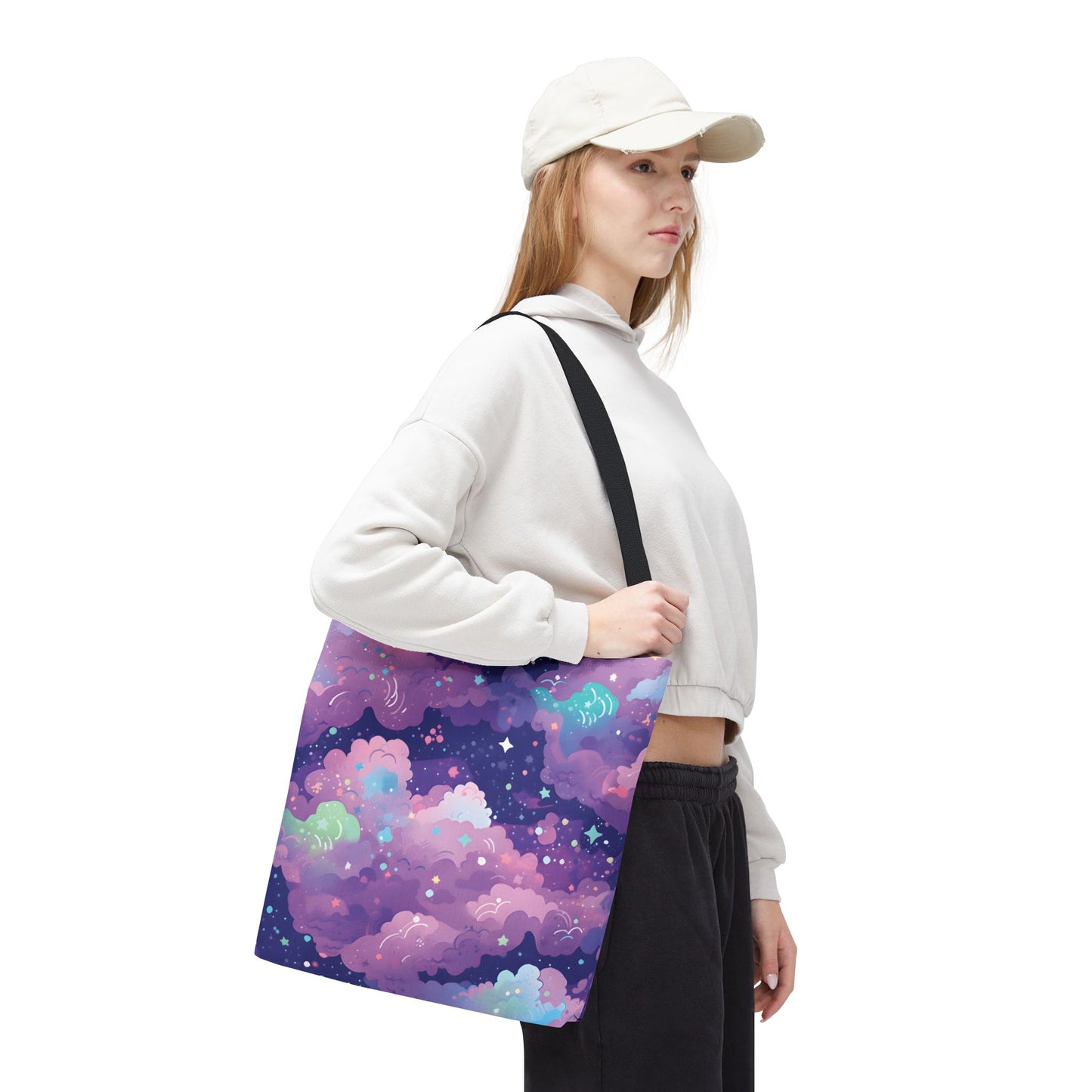 Colorful Space Pattern Tote Bag Design 2