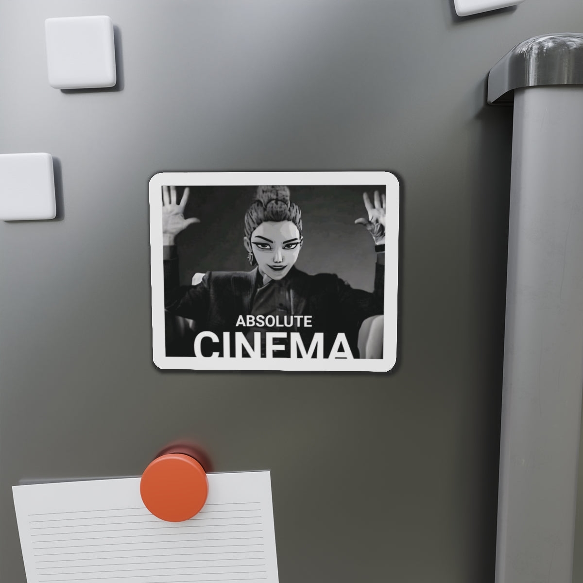 Kpop Demon Hunters Huntrix Rumi Absolute Cinema Meme Magnet