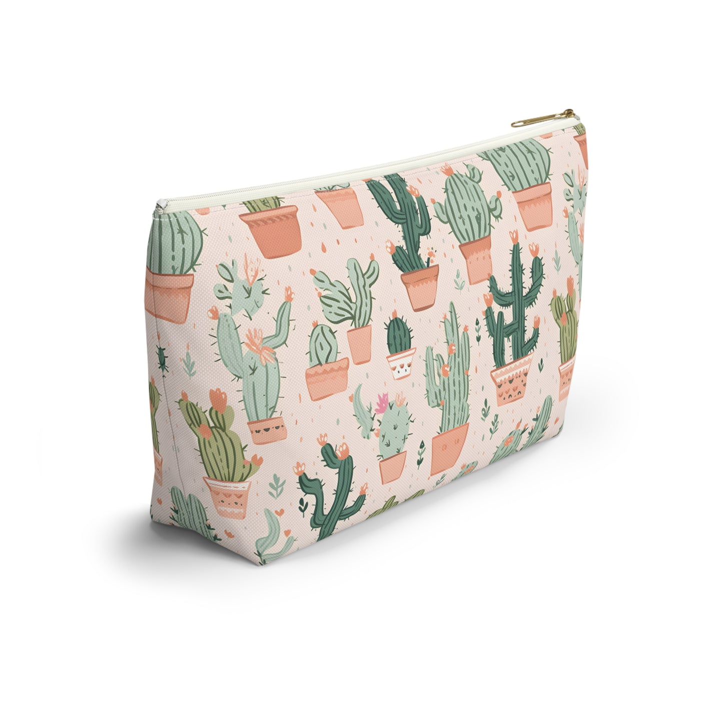 Cactus Pattern Travel Bag Design 2