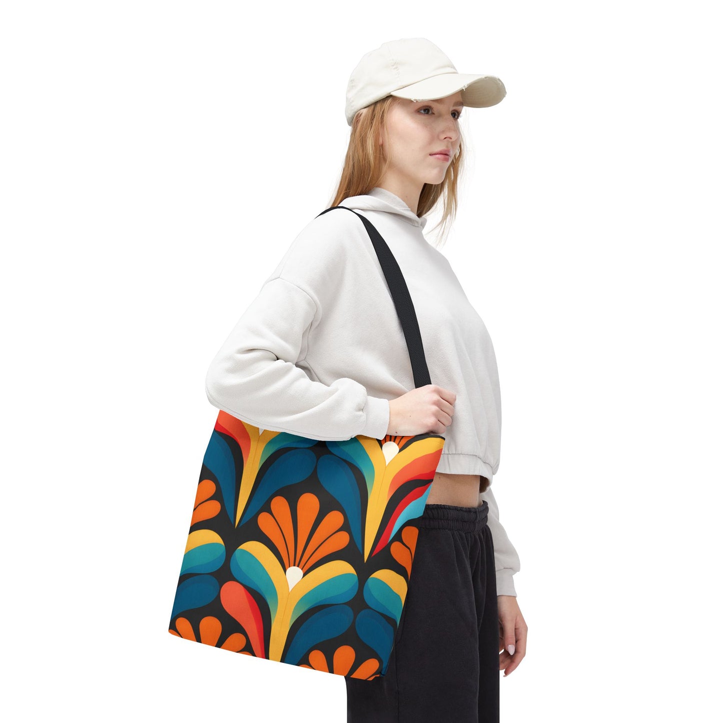 Retro Pattern Tote Bag Design 12