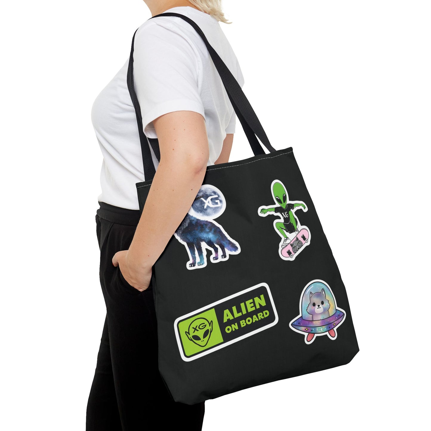 XG Sticker Tote Bag