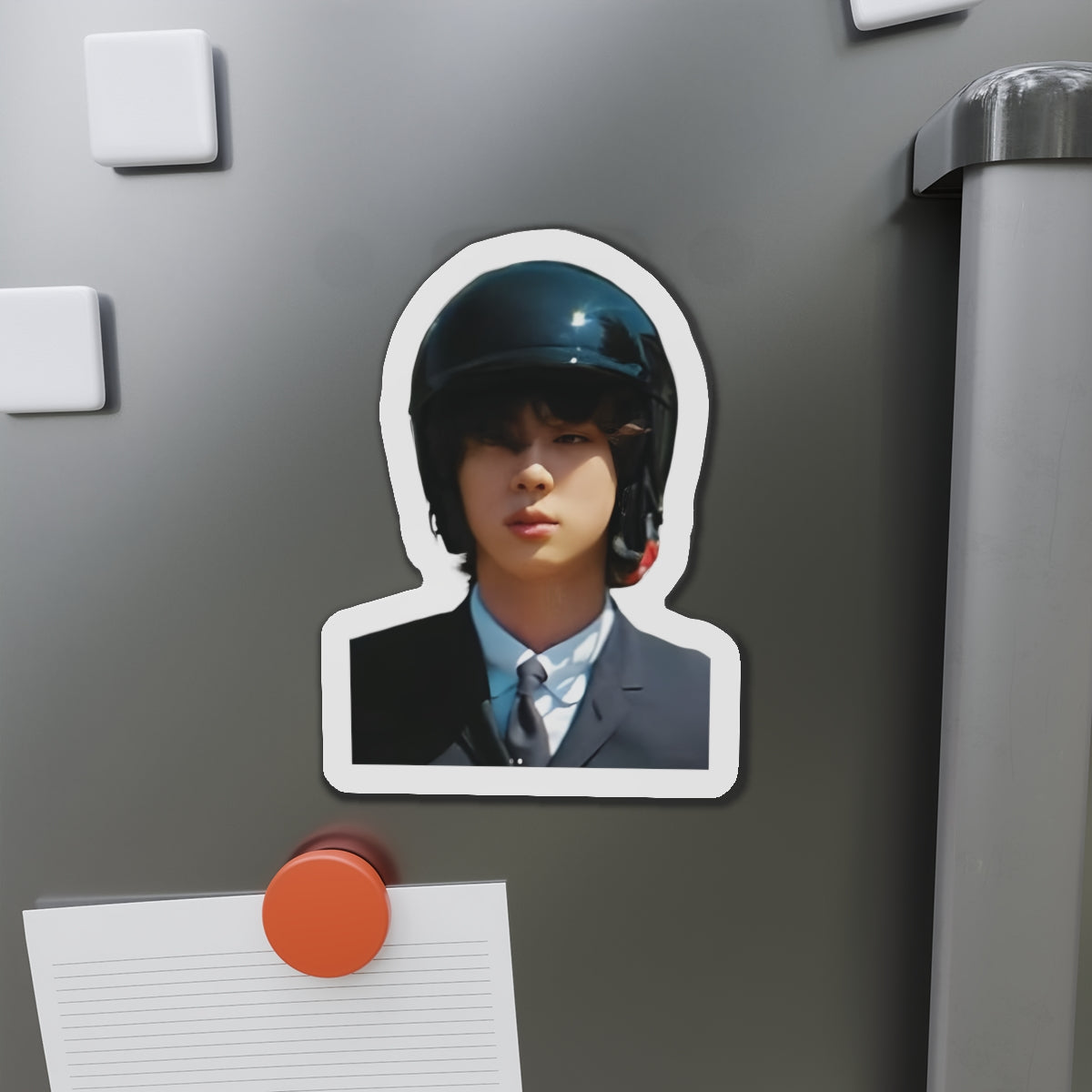 Kim SeokjinThe Astronaut Single Album Wearing a Helmet Jin Magnet