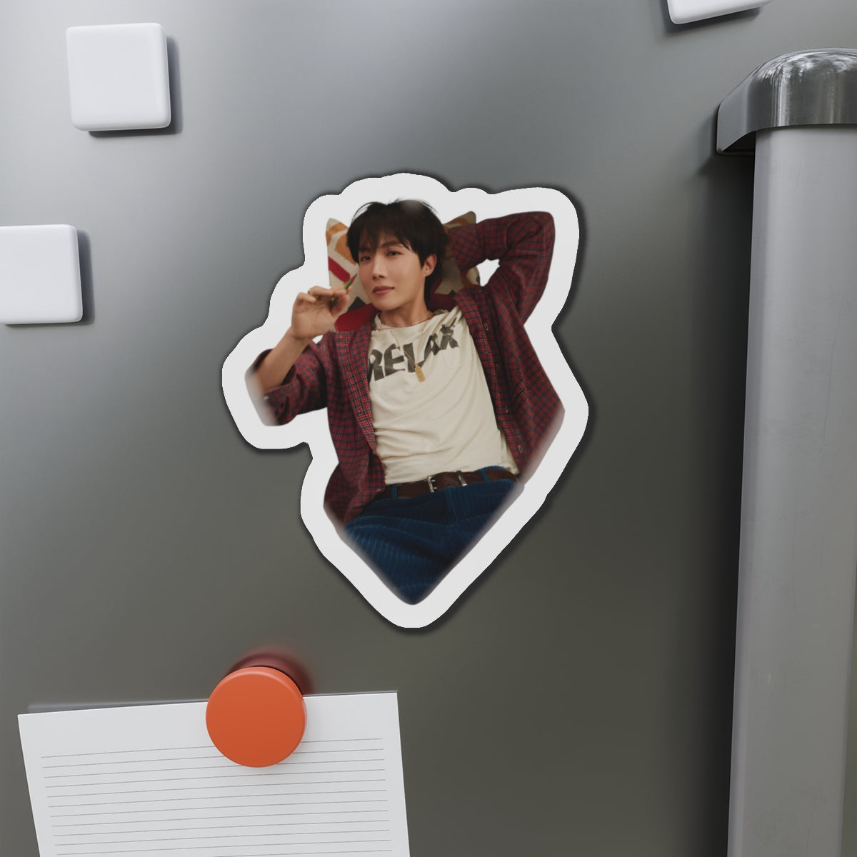 Jhope Sweet Dreams Relax in a Heart Photoshoot Magnet