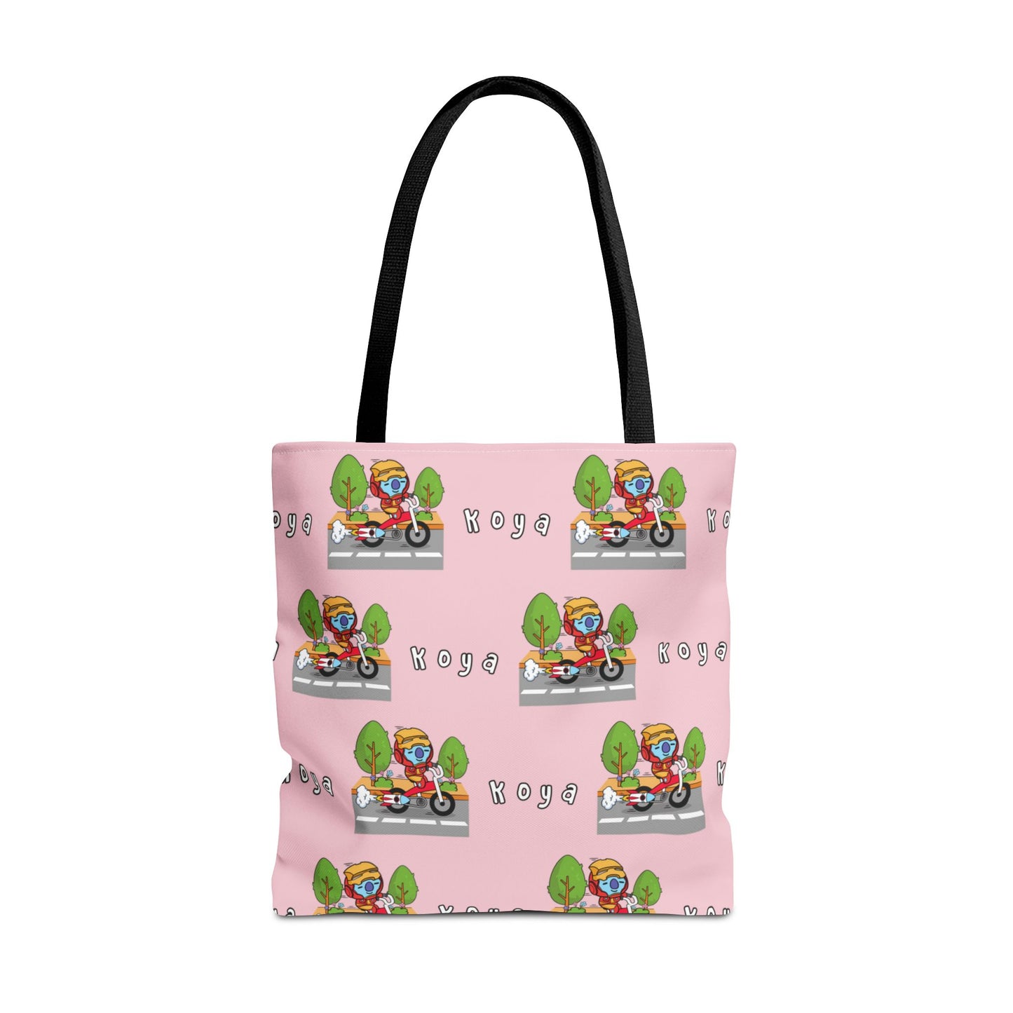 BT21 Koya Pink Tote Bag Pattern Design