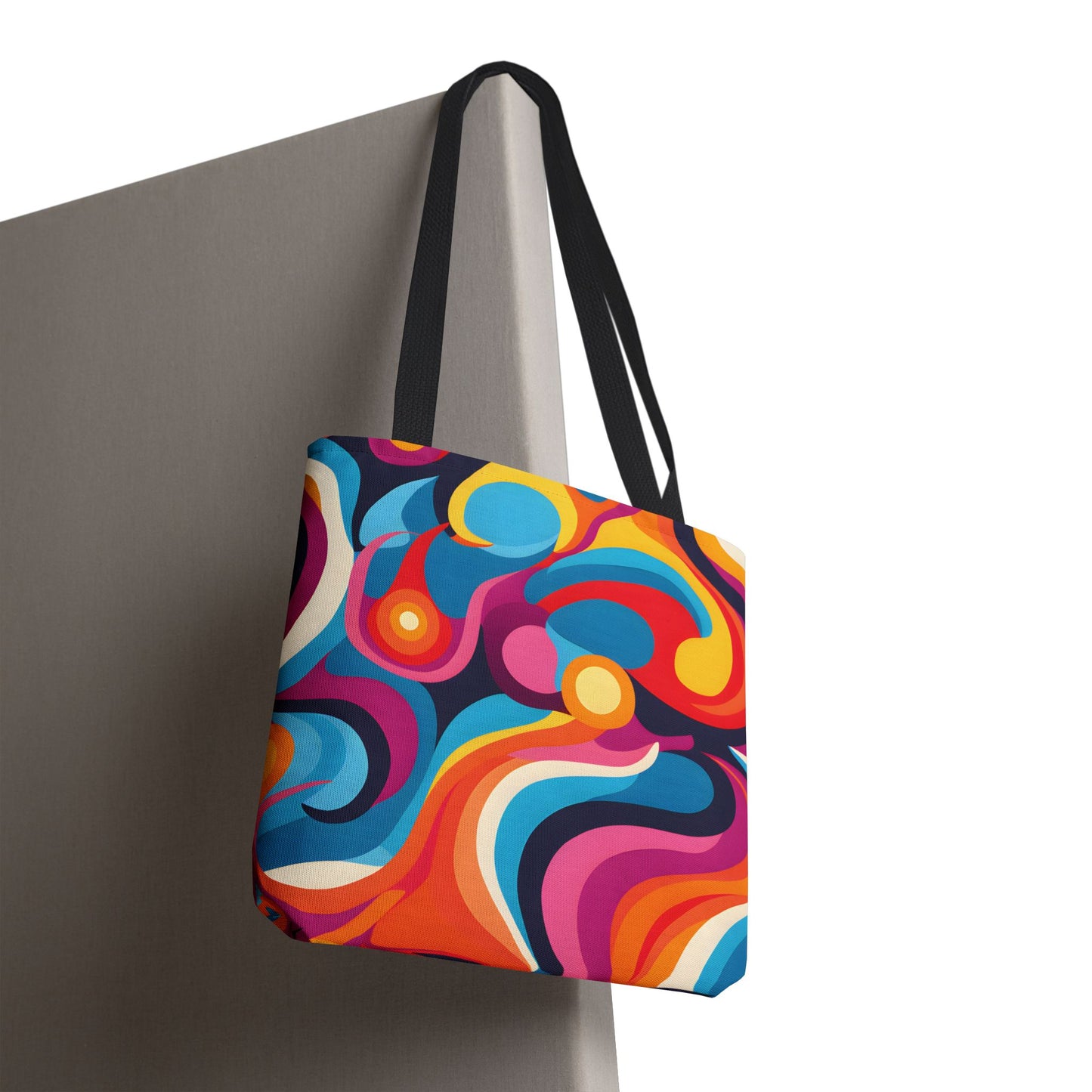 Retro Pattern Tote Bag Design 13
