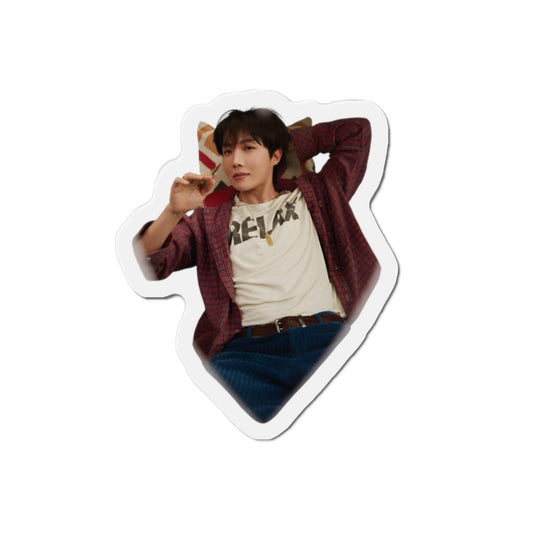 Jhope Sweet Dreams Relax in a Heart Photoshoot Magnet