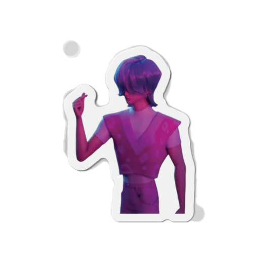 Kpop Demon Hunters Saja Boys Mystery Saja Finger Heart In Underworld Magnet