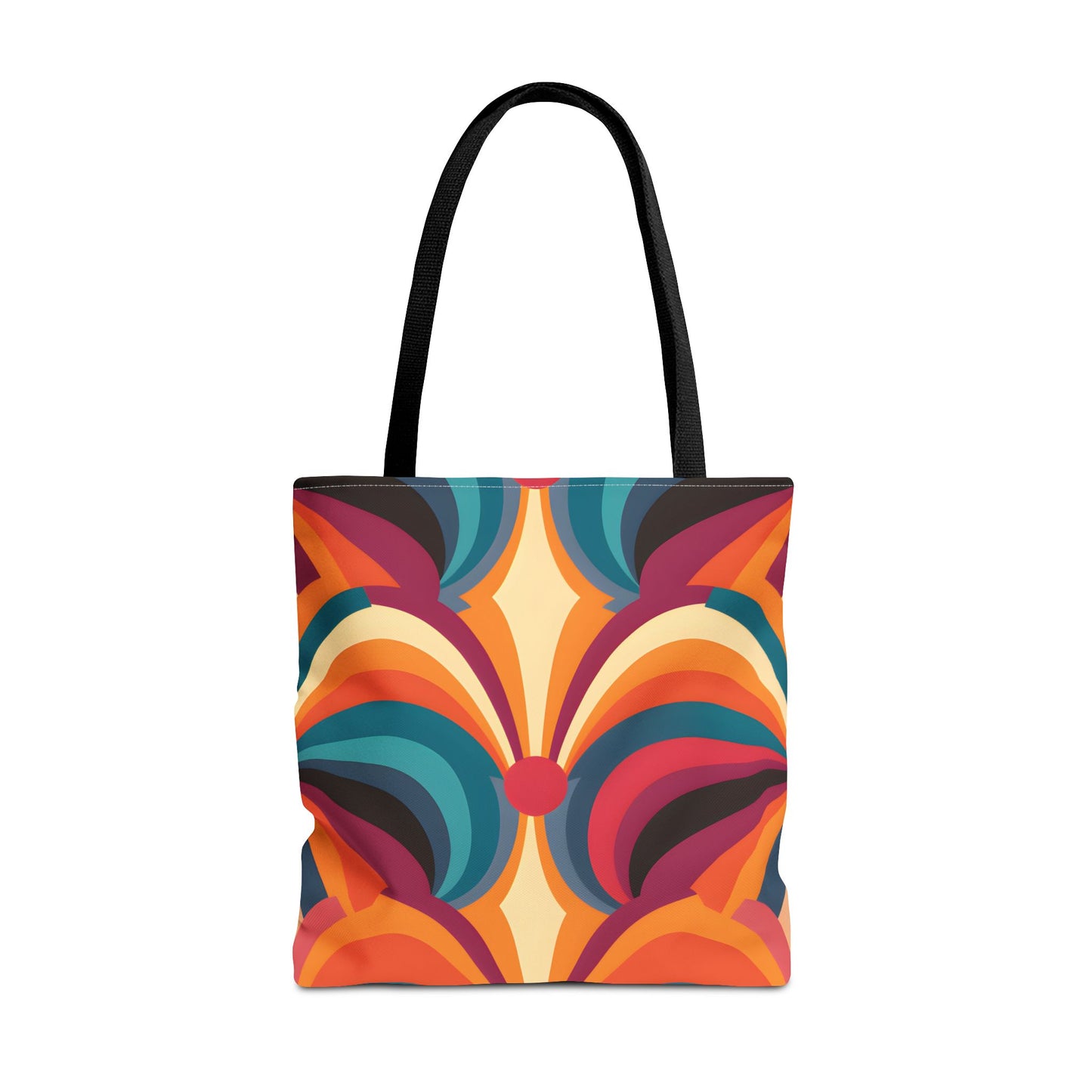 Retro Pattern Tote Bag Design 8