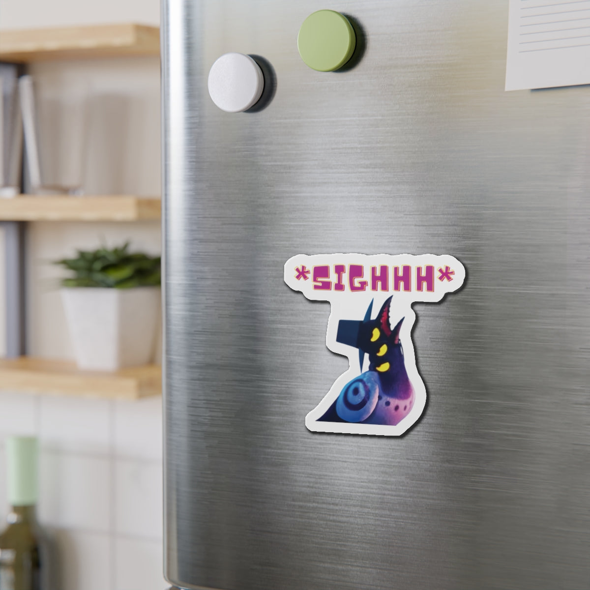 Kpop Demon Hunters Sussie The Bird Sigh Magnet