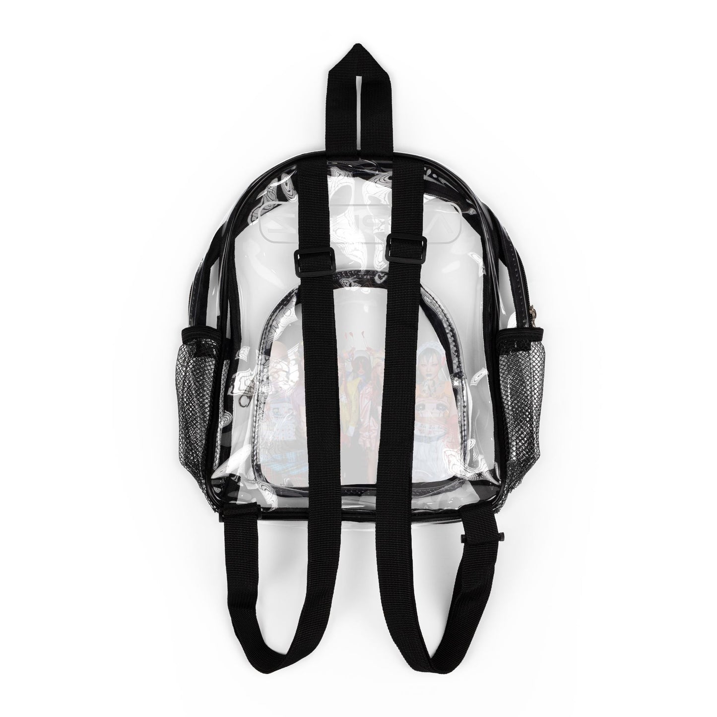 XG World Tour Alphaz Clear Backpack for Concerts No Background Color