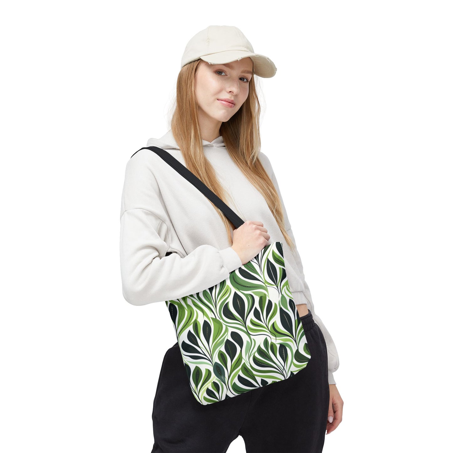 Plant Pattern Tote Bag Design 9