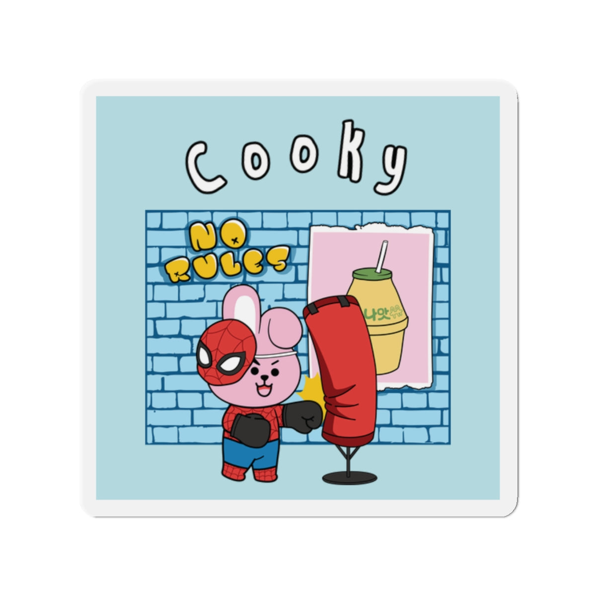 BT21 Cooky Blue Magnet