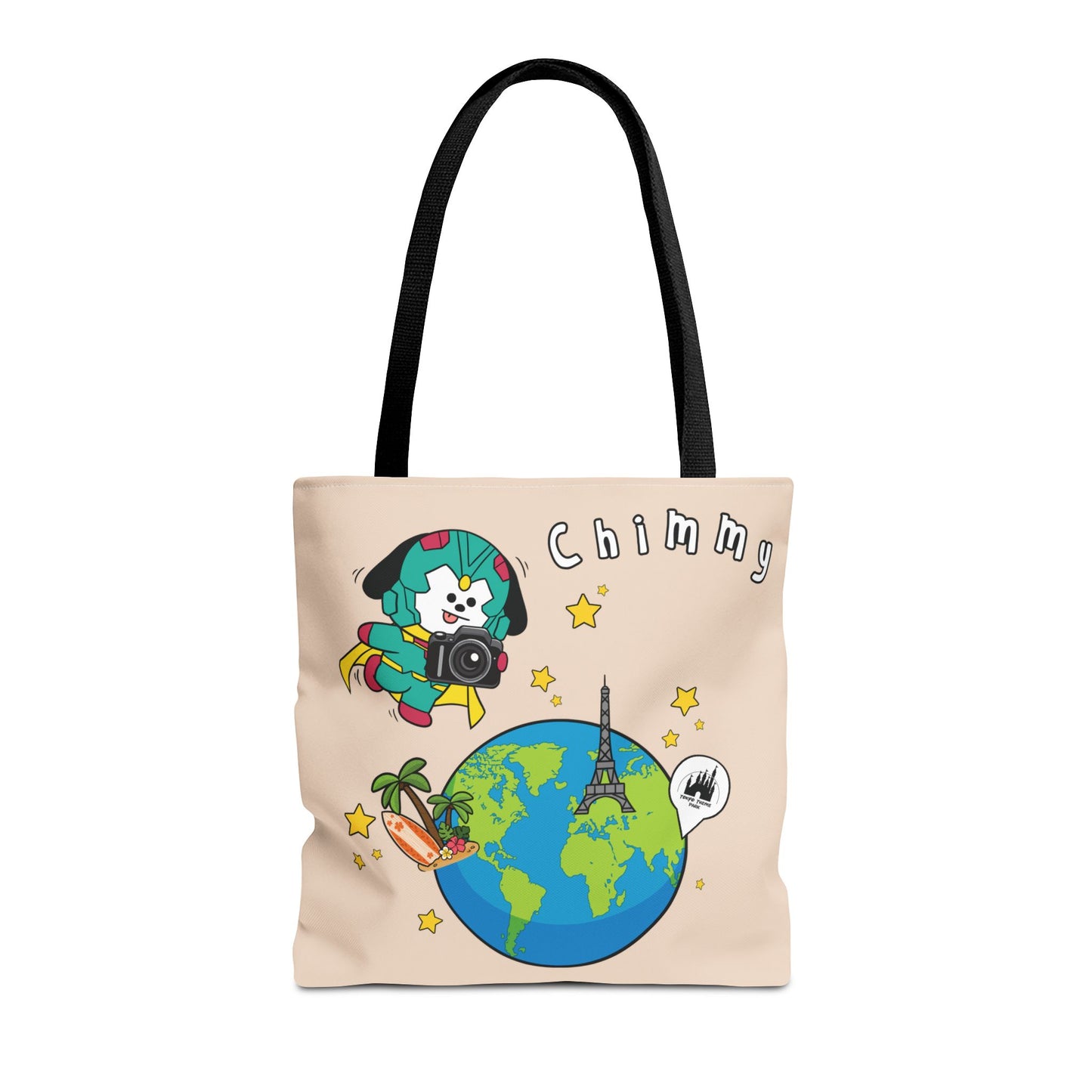 BT21 Chimmy Beige Tote Bag Single Design