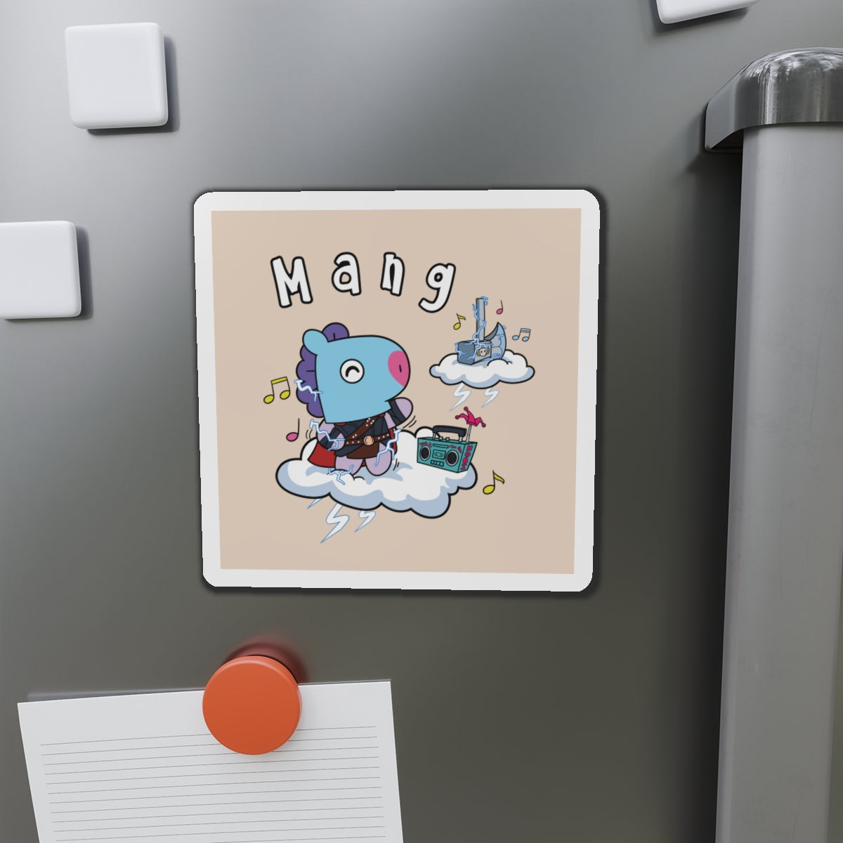 BT21 Mang Beige Magnet
