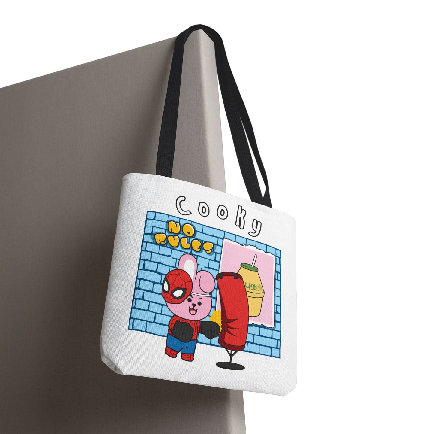 BT21 Cooky White Tote Bag Single Design
