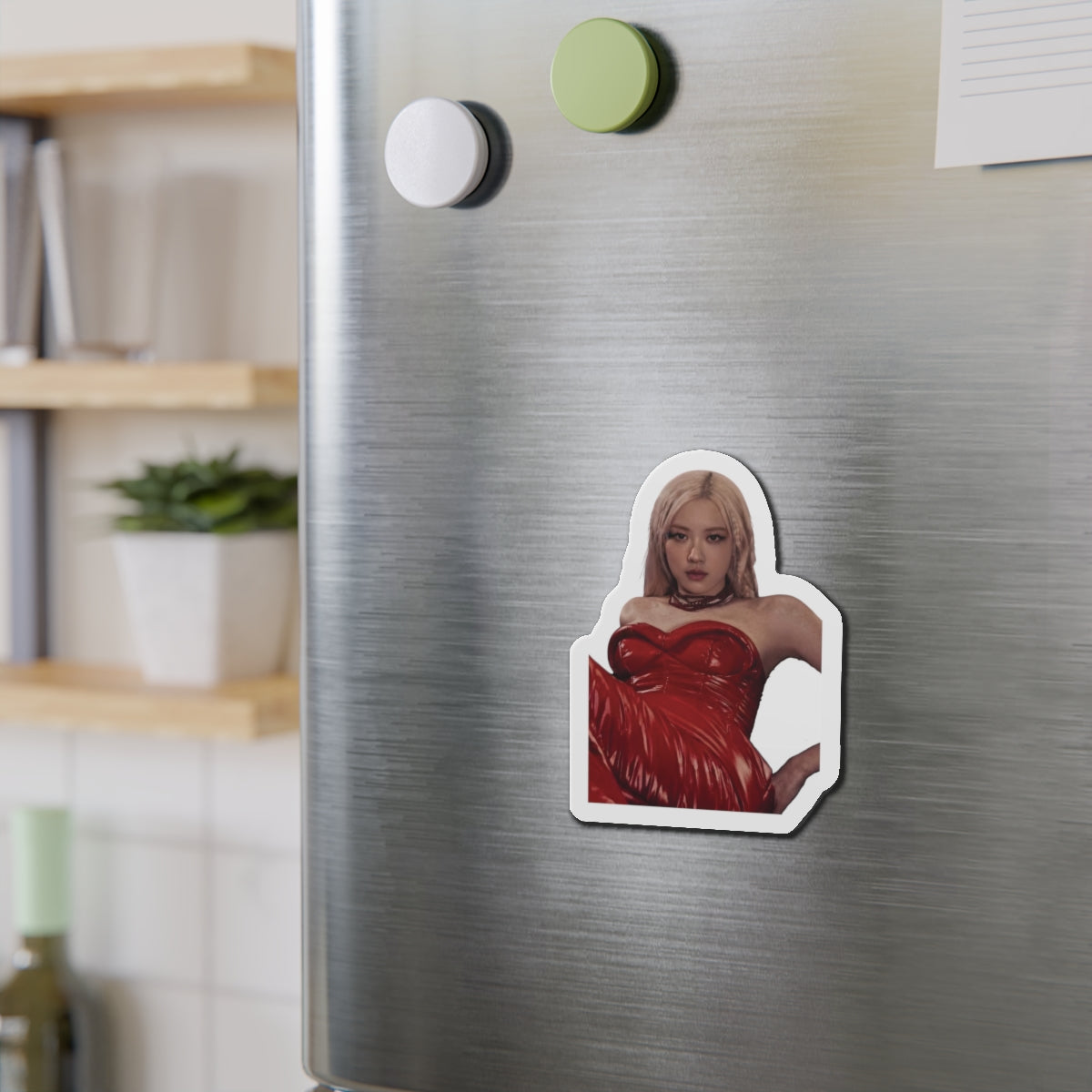 Rosé Park Blackppink Gift for Rosie Fans Magnet Design 2