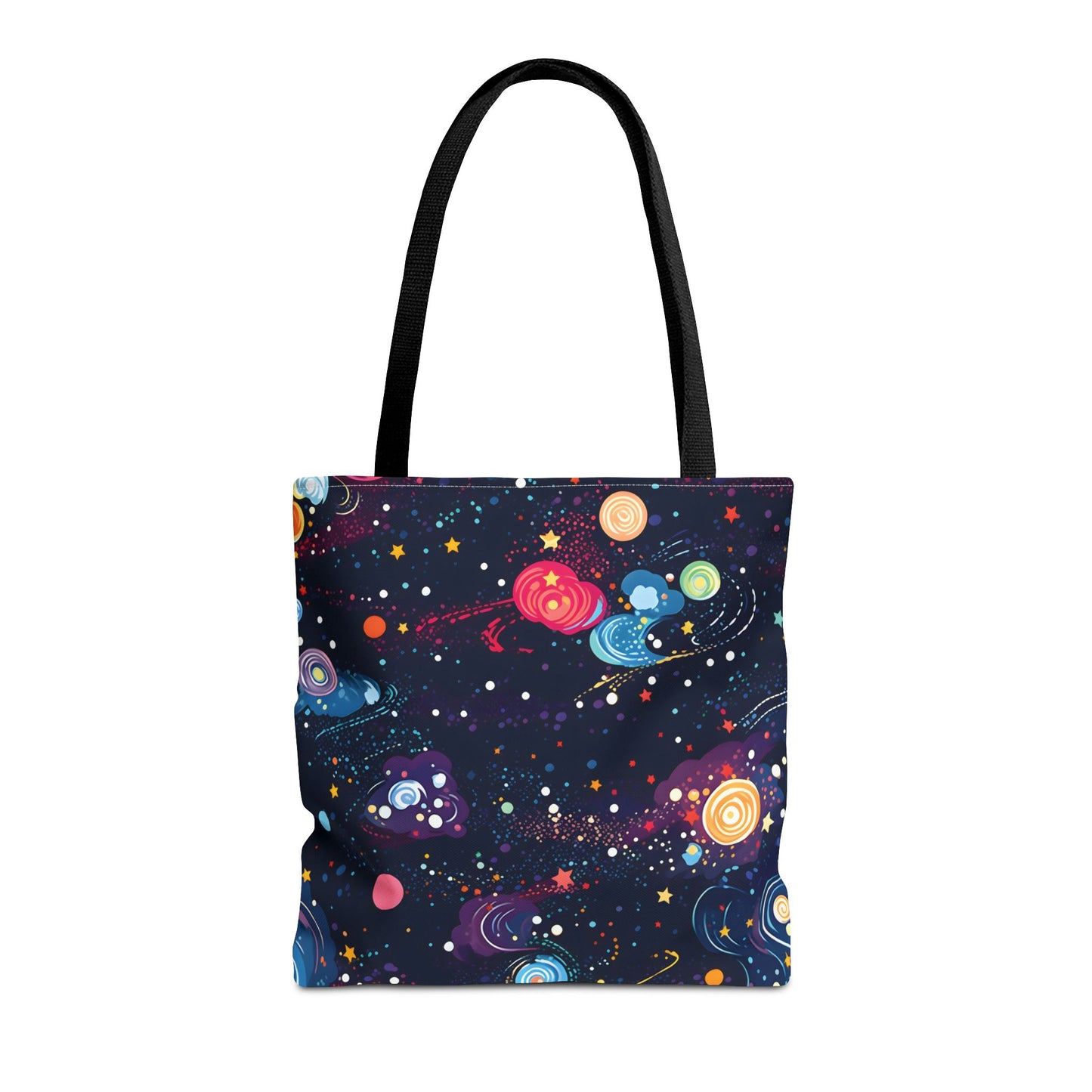 Colorful Space Pattern Tote Bag Design 4