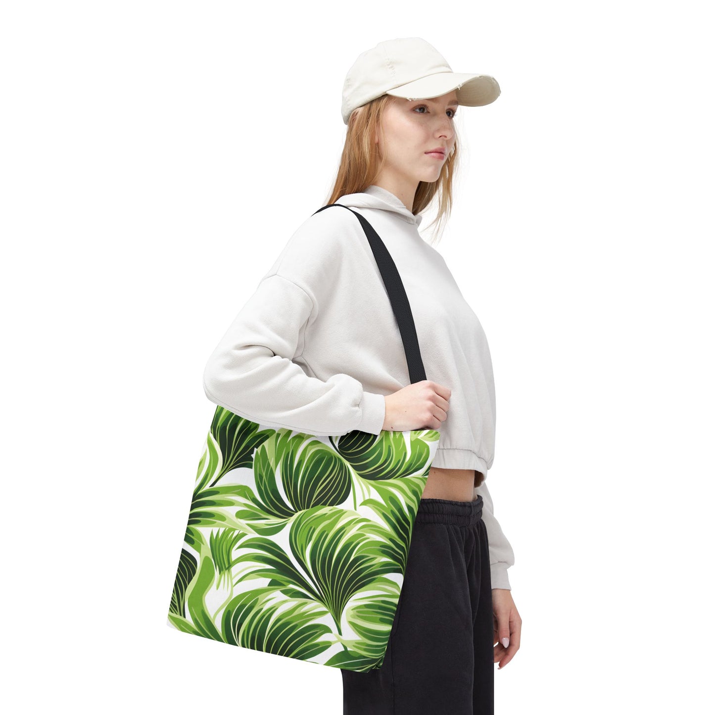 Plant Pattern Tote Bag Design 3