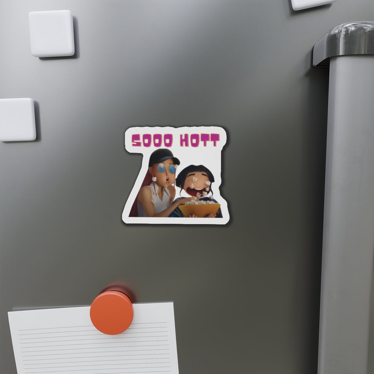 Kpop Demon Hunters Huntrix Mira And Zoey Soo Hott Magnet