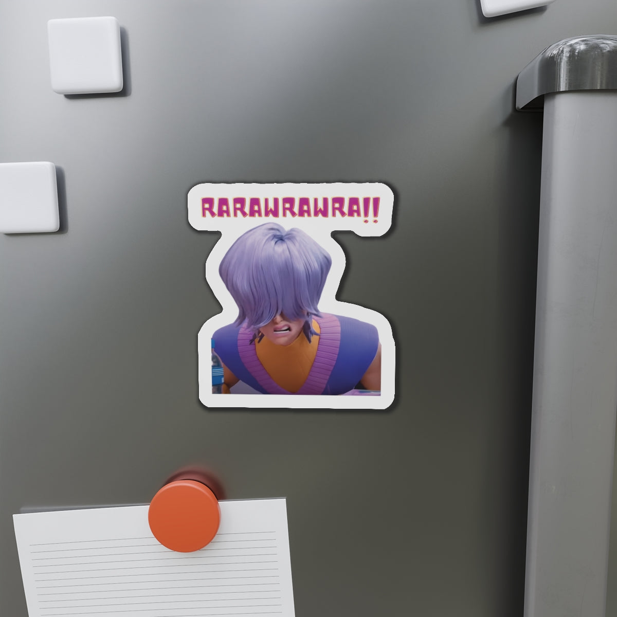 Kpop Demon Hunters Huntrix Zoey Saja Boys Mystery Zoeystery Mystery Saja Barking Magnet