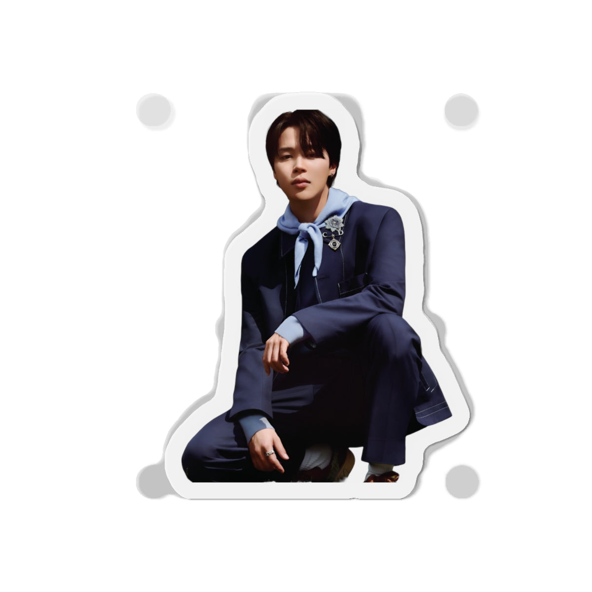 BTS Park Jimin Dior Photoshoot Wearing a Suit Magnet