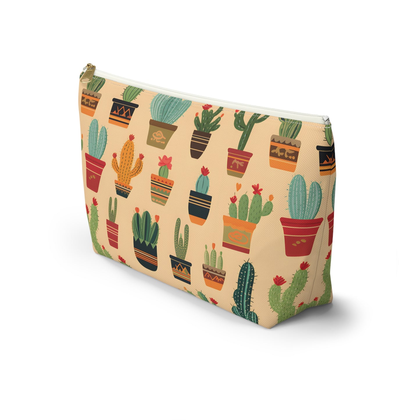 Cactus Pattern Travel Bag Design 4