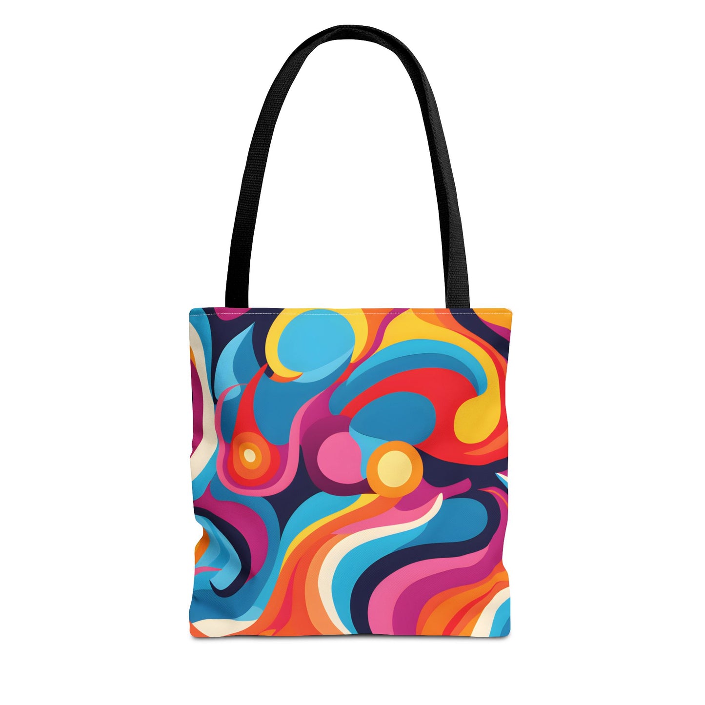 Retro Pattern Tote Bag Design 13