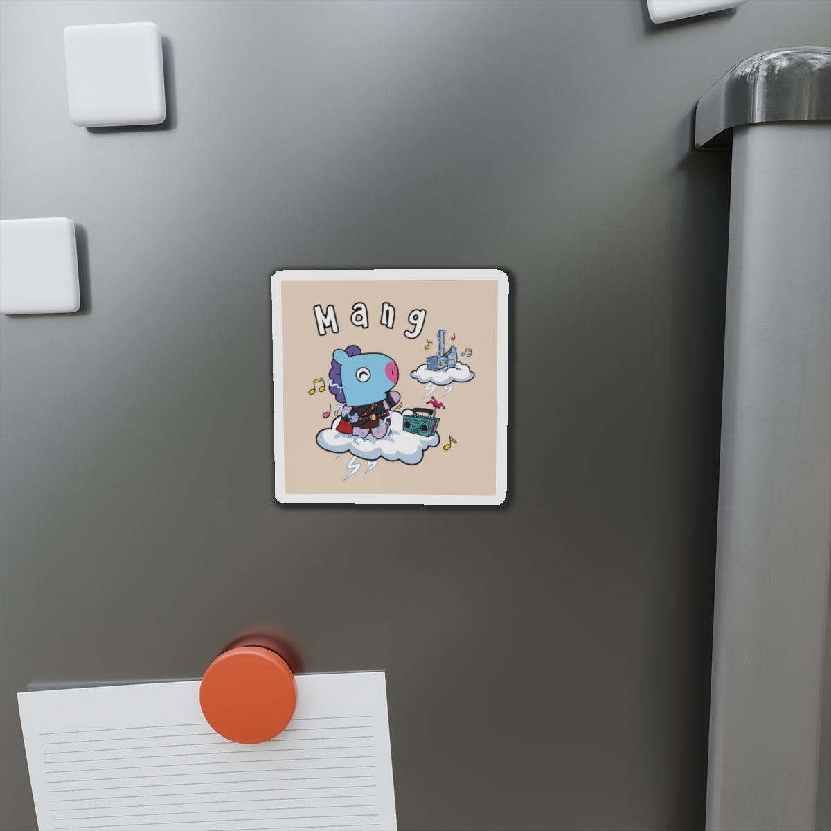 BT21 Mang Beige Magnet