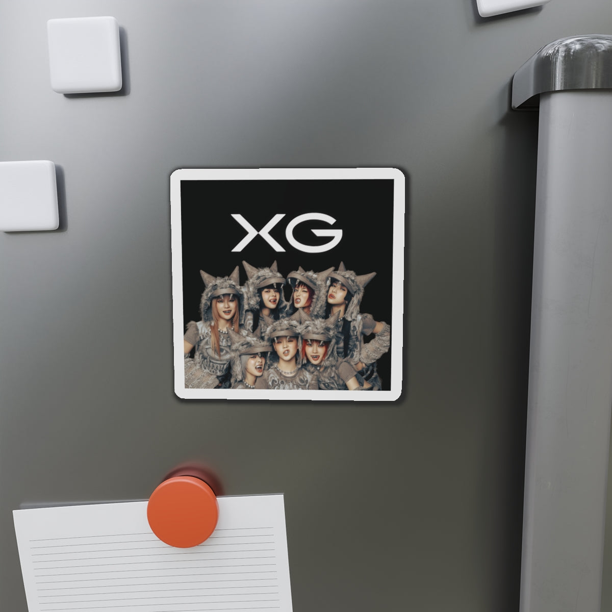 Black BG XG Woke Up Magnet 1