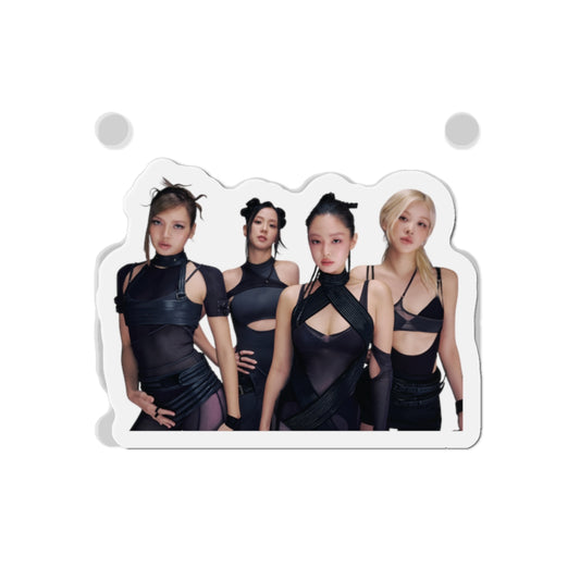 Blackppink Group Magnet Wearing All Black Deadline Comeback