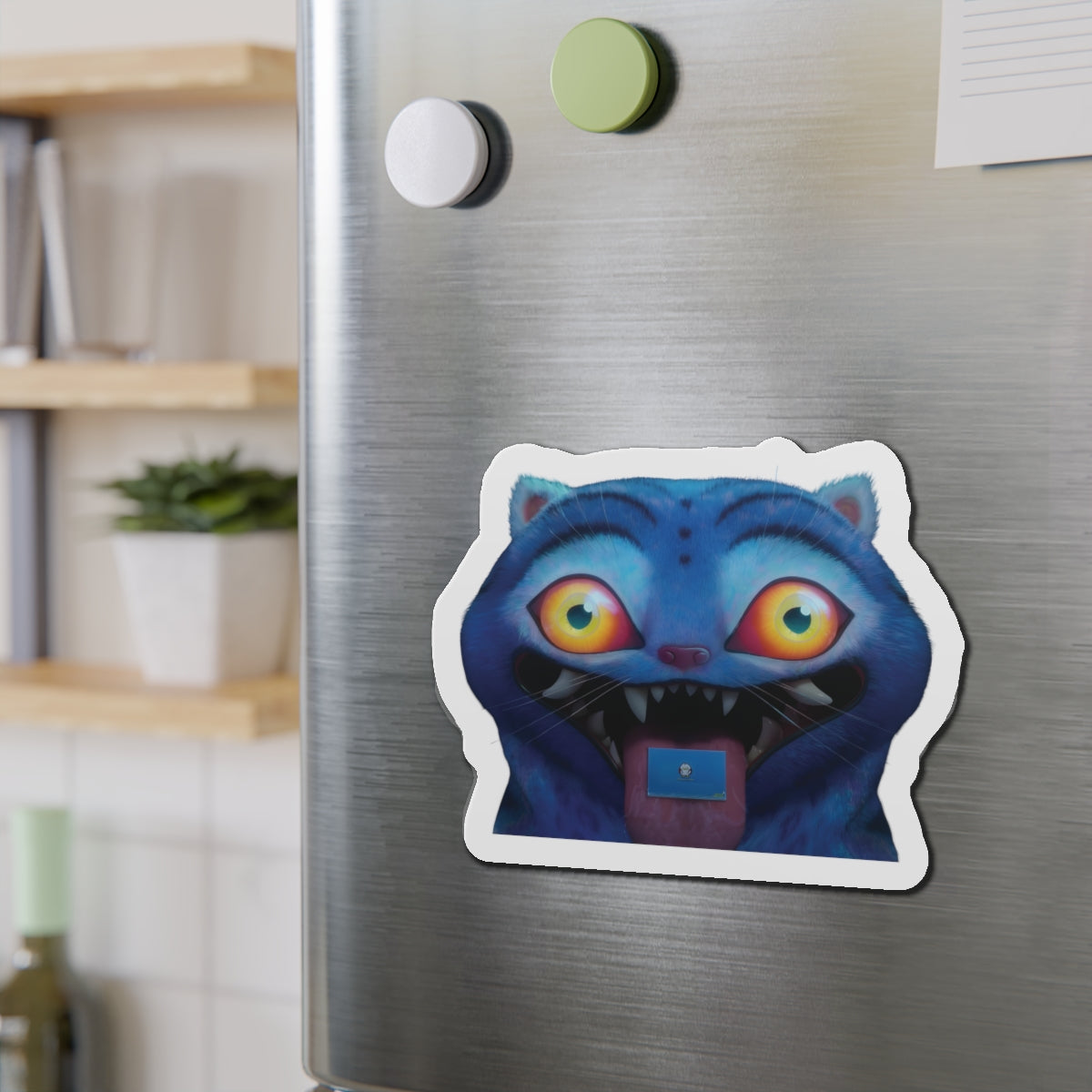 Kpop Demon Hunters Derpy The Tiger Messenger Magnet