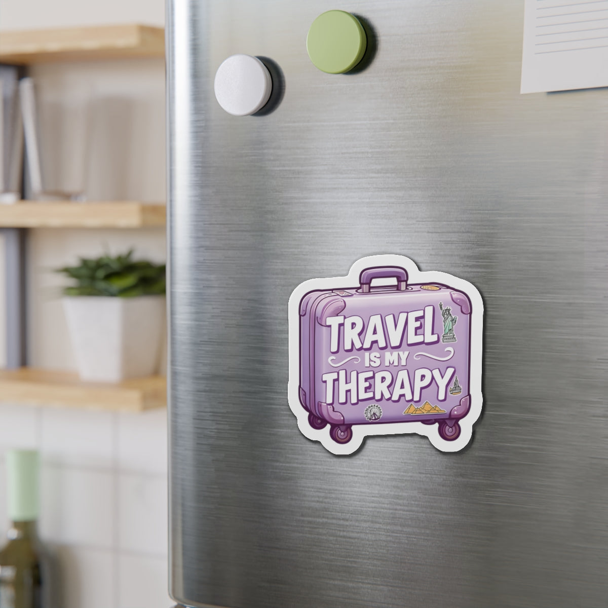 Travel is my Therapy Magnet - Cute & Random