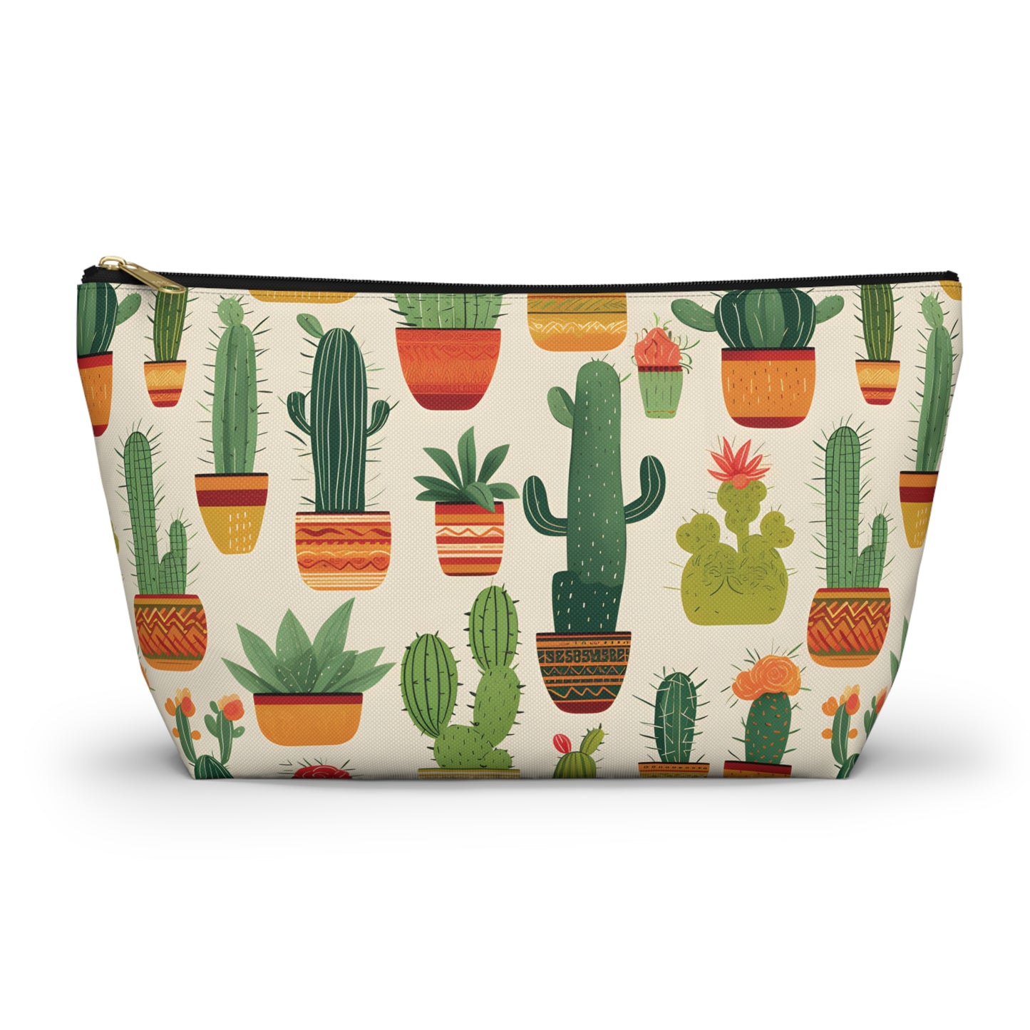 Cactus Pattern Travel Bag Design 8