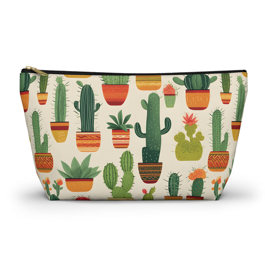 Cactus Pattern Travel Bag Design 8