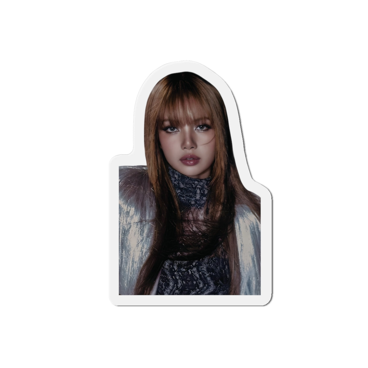 Lalisa Manoban Blackppink Gift for Lisa Fans Lillies Magnet Design 2