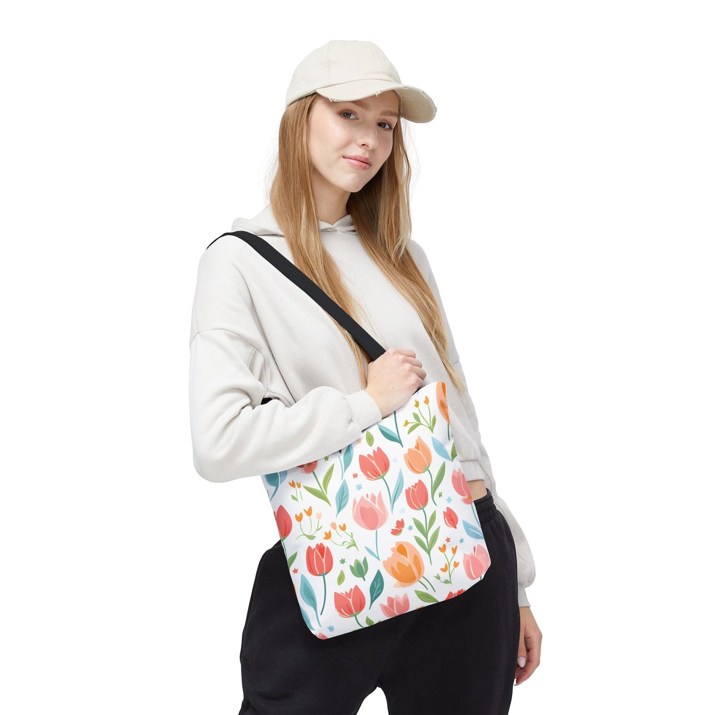 Tulips Pattern Tote Bag Design 6