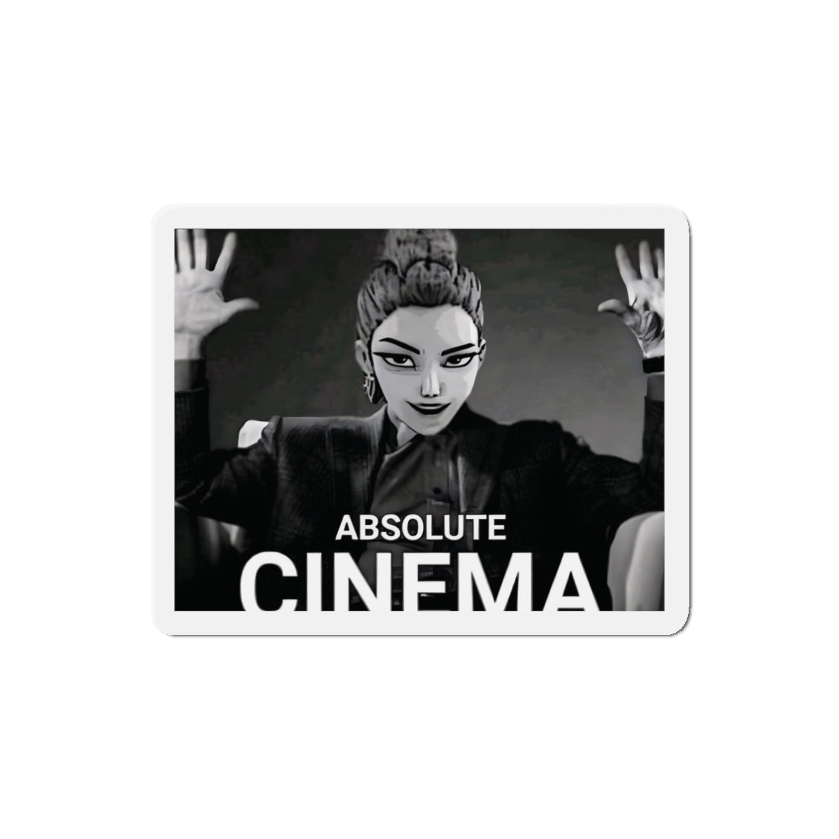 Kpop Demon Hunters Huntrix Rumi Absolute Cinema Meme Magnet