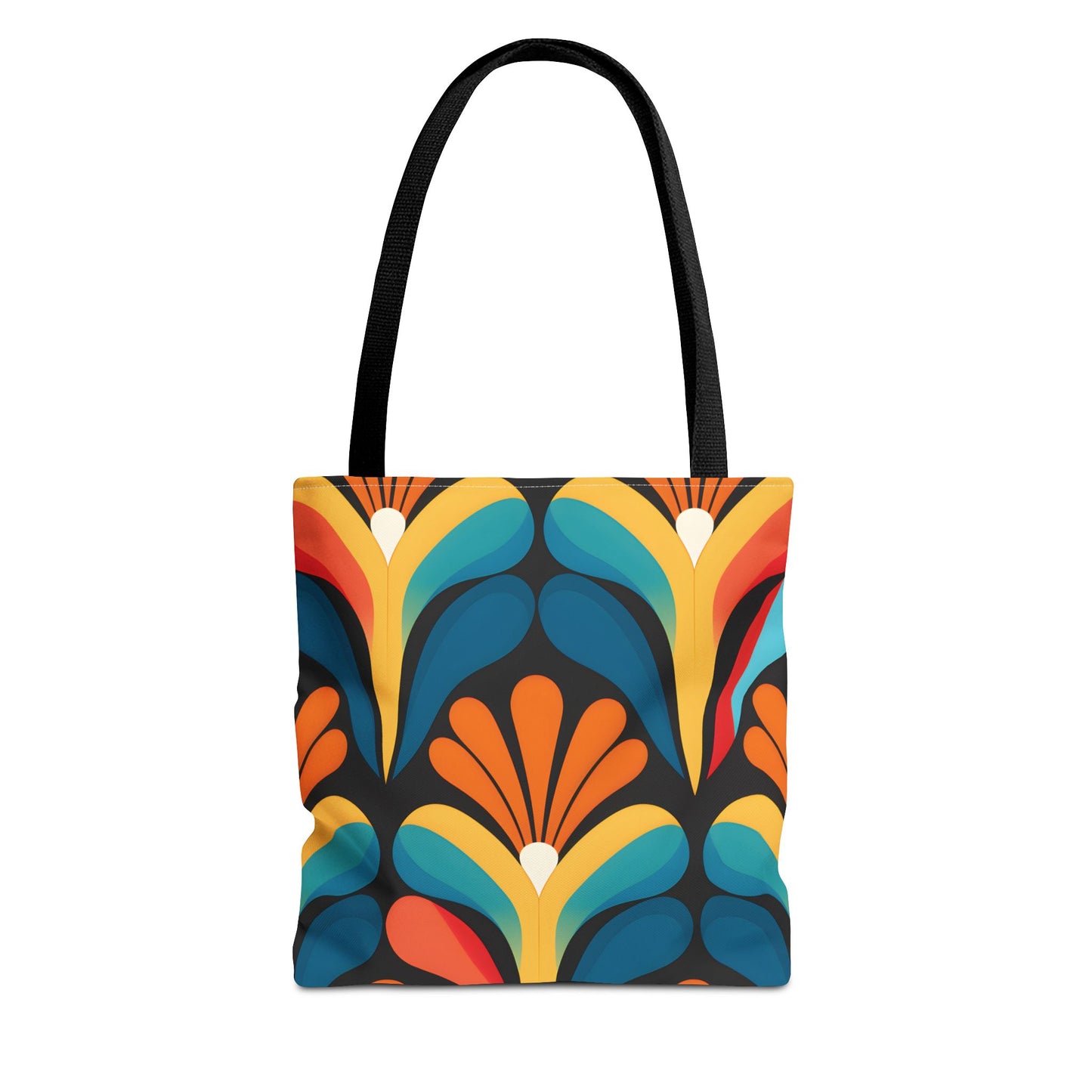 Retro Pattern Tote Bag Design 12
