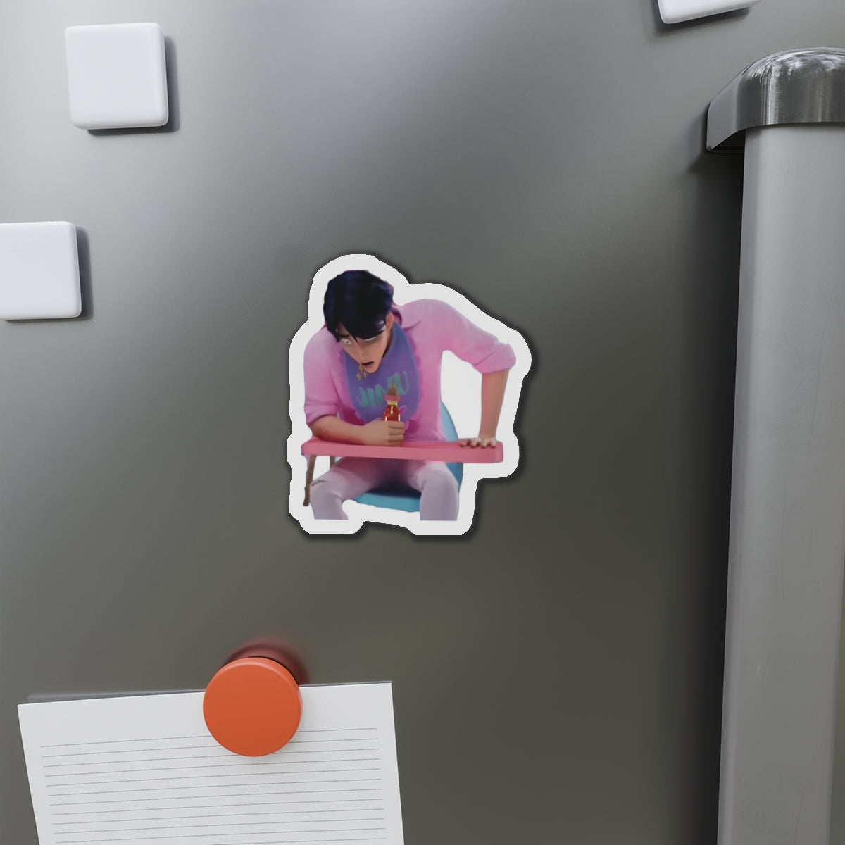 Kpop Demon Hunters Saja Jinu Hot Sauce Challenge Magnet