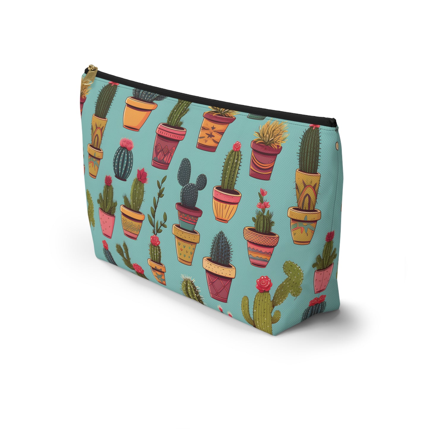 Cactus Pattern Travel Bag Design 7